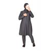 Burkini zipp large size Indonesia Black