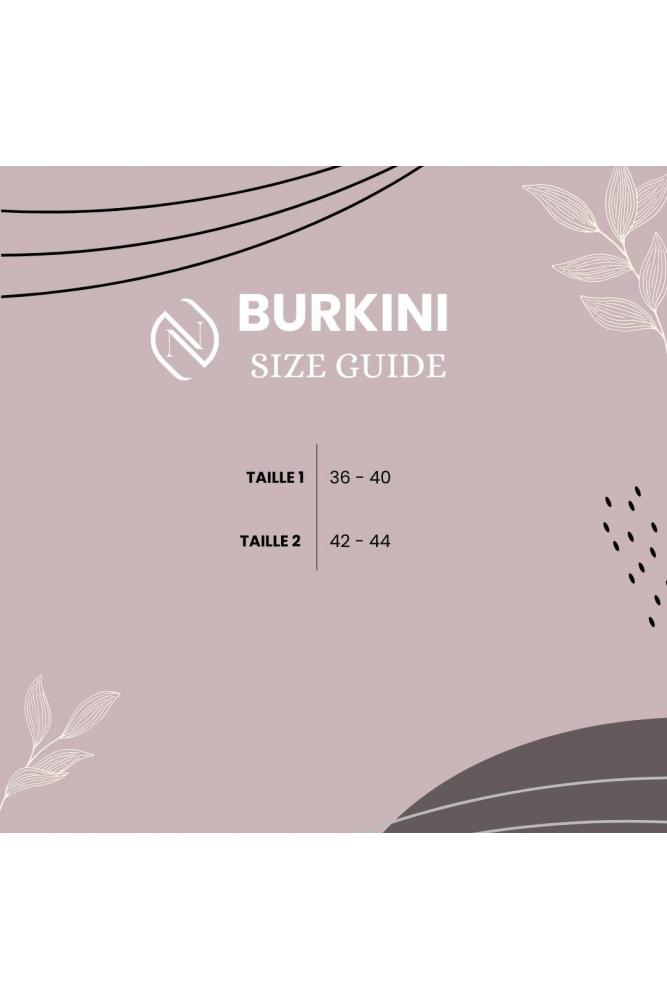 Burkini long hijab à enfiler Al Nakheel