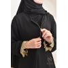 Abaya hijab intégré dentelles