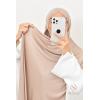 Hijab slip-on jersey with rhinestones NUJÛM