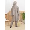 Women's burkini ATLANTIS Taupe