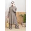 ABU DAHBI loose fit burkini Taupe