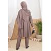 Burkini femme ATLANTIS Taupe Foncé