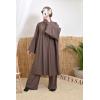 ABU DAHBI loose-fit burkini Dark taupe