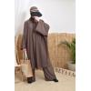 ABU DAHBI loose-fit burkini Dark taupe