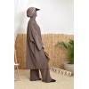 ABU DAHBI loose-fit burkini Dark taupe