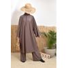 Burkini coupe ample ABU DAHBI Taupe Foncé