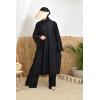 ABU DAHBI loose-fitting burkini Black