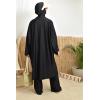 ABU DAHBI loose-fitting burkini Black