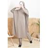 Burkini large size butterfly MAJORQUE taupe