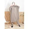 Burkini large size butterfly MAJORQUE taupe