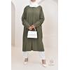 Long tunic with buttons Neyssa Shop