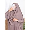 Khimar Badeanzug taupe dunkel