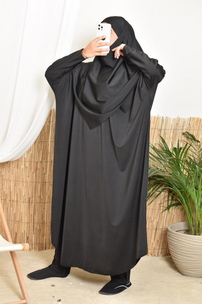 Jilbab of bath Neyssa Black