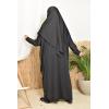 Khimar de bain noir Neyssa shop