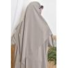 Khimar Bademantel taupe