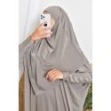 Bathing khimar taupe