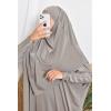 Bathing khimar taupe