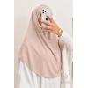 Khimar Short round double-breasted jersey Jumanâ