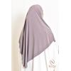 Khimar Jersey double croisé rond court 