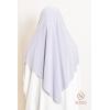 Khimar Jersey double croisé rond court 