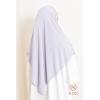 Khimar Jersey double croisé rond court 