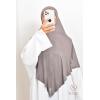 Khimar Jersey mit Reißverschluss SAKINA