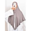 Khimar jersey à zip SAKINA