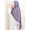 Maxi hijab OPAQUE Crêpe mousseline 2mètres