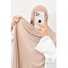 Hijab jersey à nouer double croisé LALY