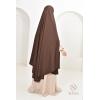 Khimar lang 2 Schleier Seide aus Medina Omane