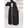 Abaya caftan Emine Noir