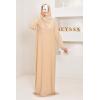 Robe de prière femme hijab intégré