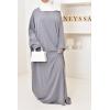 Umm Sawsen 3-piece khimar and skirt set