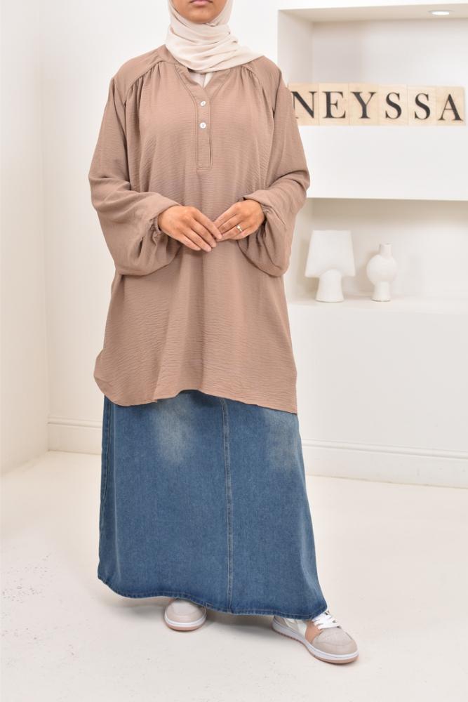 Long tunic in jazz Neyssa shop