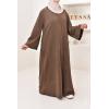 Corduroy T-shirt long dress Kadya