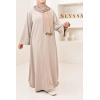 Corduroy T-shirt long dress Kadya