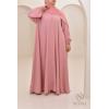 Abaya Dubaï Umbrella SAMAR Rose Tendre