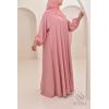 Abaya Dubai Umbrella SAMAR Soft Pink