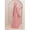 Abaya Dubai Umbrella SAMAR Soft Pink