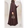 Abaya Dubaï Umbrella SAMAR Chocolat