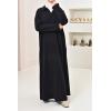 Abaya maille cotelée AYNA