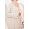 Long linen effect kimono neyssa shop