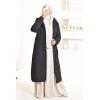 ILHAM long black parka