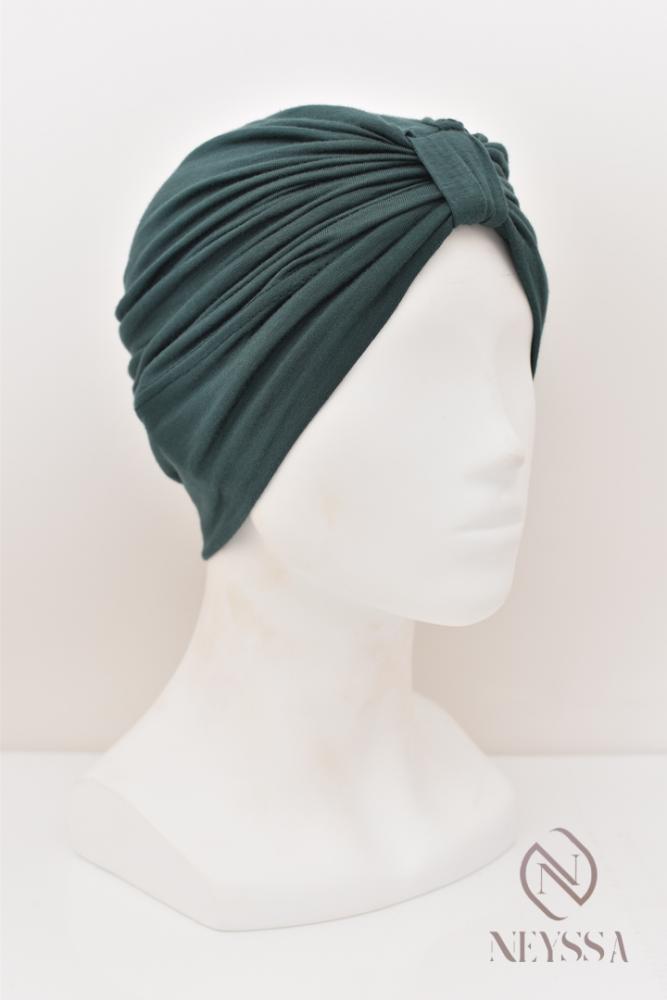 Bonnet turban avec noeud à l'avant Kaly