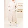 Parka longue beige reversible Winter