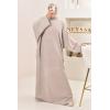 Abaya velours cotelé oversize CHAHLA