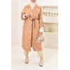 Daliya Suede Trench