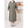 Parka femme reversible Winter KAKI