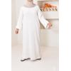 Oversize-Abaya aus Kordelzug Houda